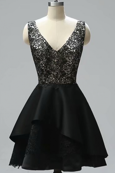Short Cocktail Dresses, Elegant Formal Evening Party Dress, Sexy Cocktail Gowns