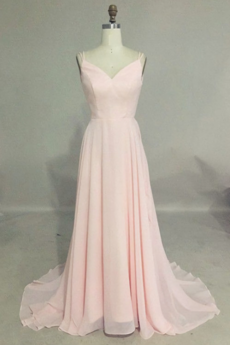 Elegant Sweetheart A-Line Chiffon Formal Prom Dress, Beautiful Long Prom Dress, Banquet Party Dress