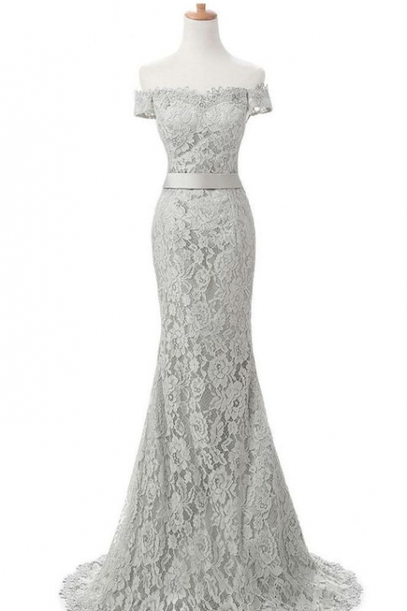 Elegant Sweetheart Lace Formal Prom Dress, Beautiful Long Prom Dress, Banquet Party Dress