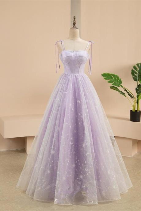 Elegant Sweetheart A-line Lace Tulle Formal Prom Dress, Beautiful Prom Dress, Banquet Party Dress