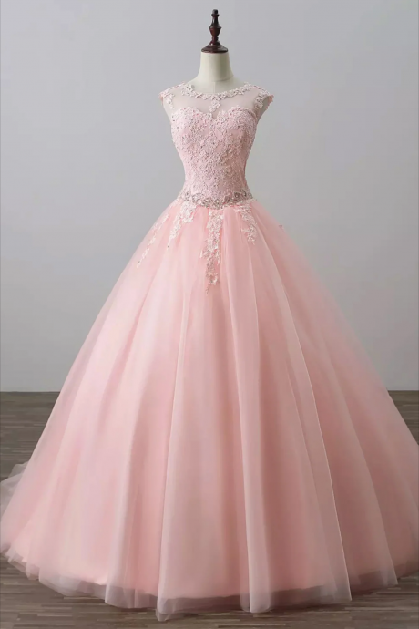 Two Piece Rose Gold Sequin Long Prom Dress on Luulla