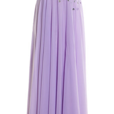 Light Purple Long Chiffon Prom Dresses, Party Dresses on Luulla