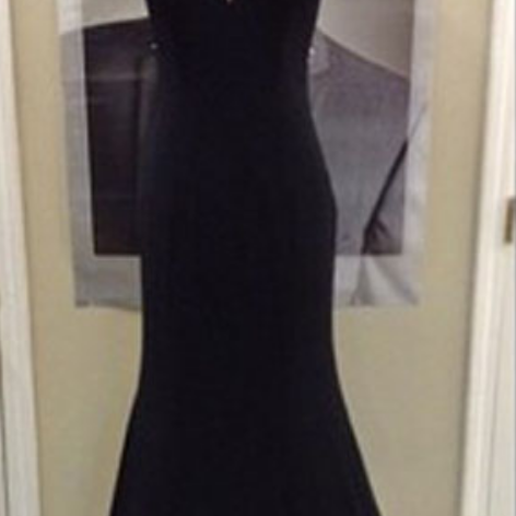 Mermaid Scoop Chiffon With Beadings And Slit Prom Dresses LBQ0307 main image 1