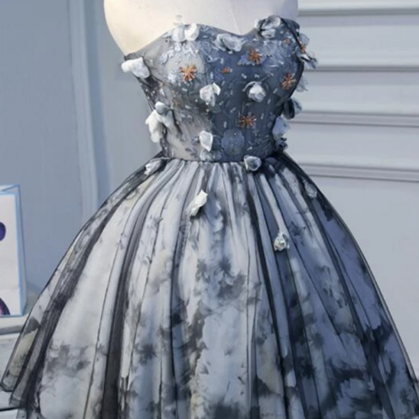 A Line Sleeveless Prom Dress Evening Party Gowns main image 0