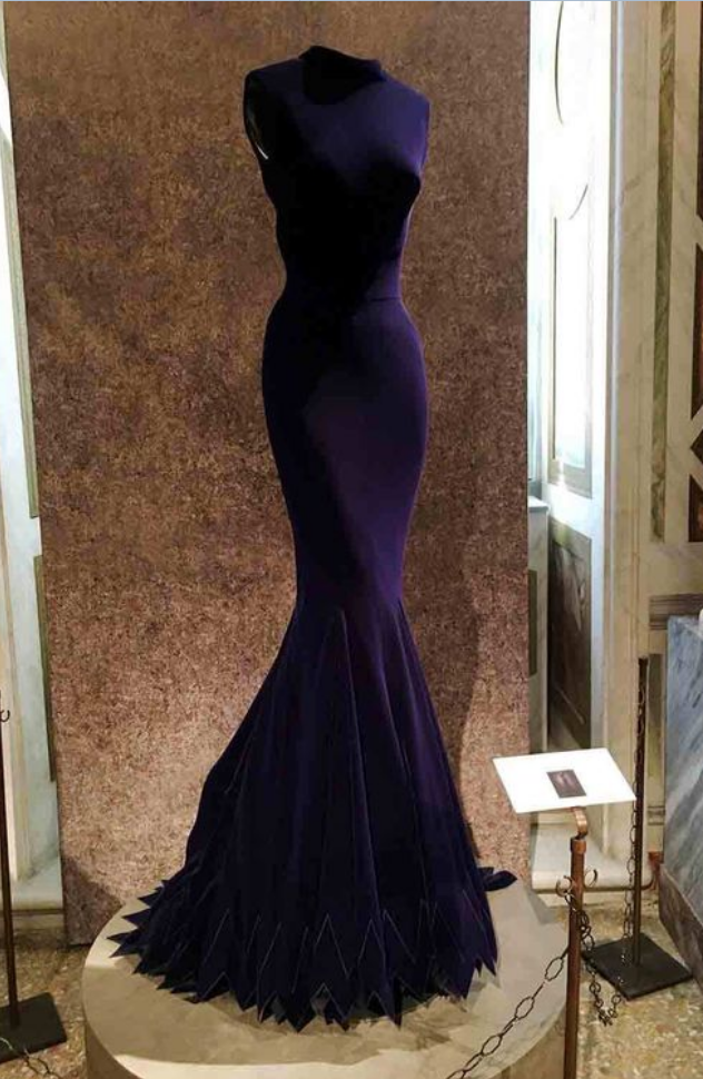 Mermaid, Long Sleeve Gown main image 1
