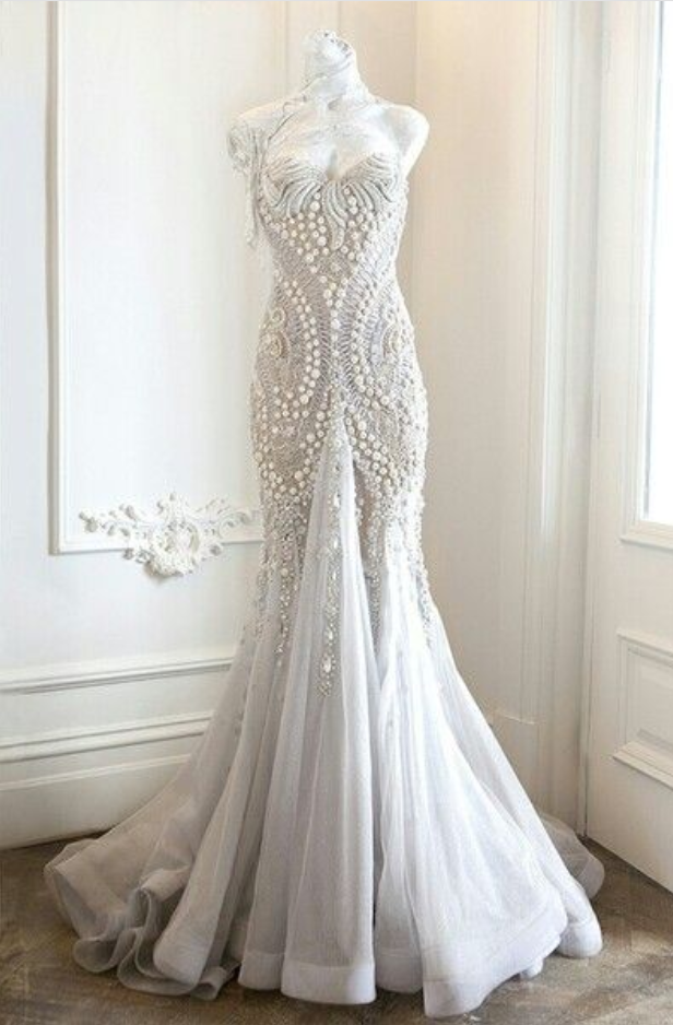 Prom Dress,Mermaid Style Prom Gowns,Prom Dresses,Long Prom Dress With