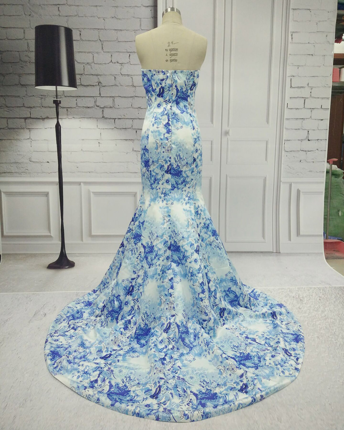 Elegant Strapless Mermaid Long Prom Dress,Evening Dress,PD37828 main image 0