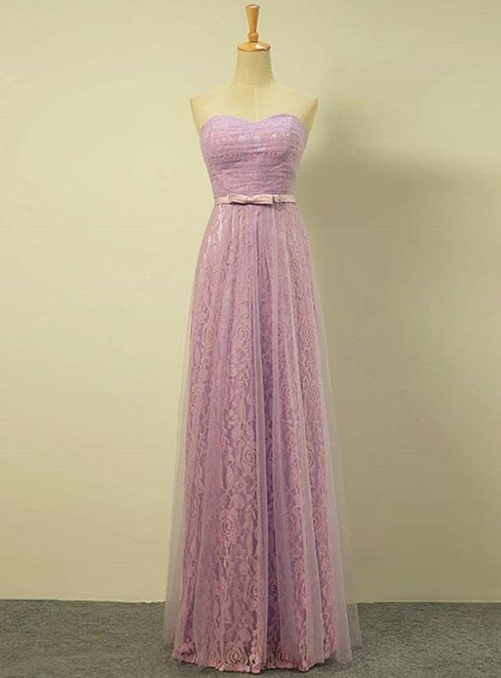 Elegant Aline Sweetheart Formal Prom Dress, Beautiful Long Prom Dress